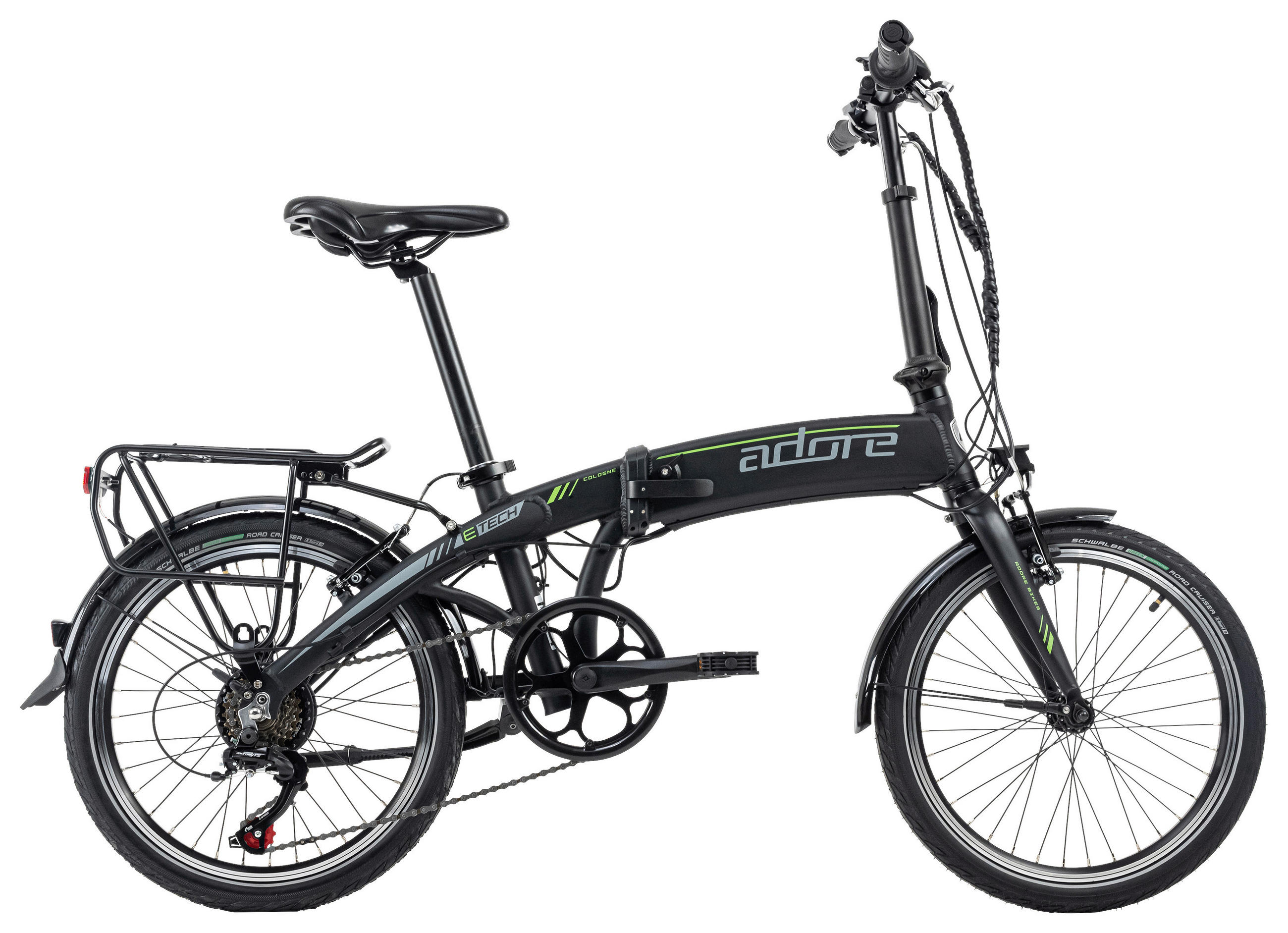 ELEKTROFAHRRAD - Schwarz, Basics, Metall (180/100/70cm) - Atrigo