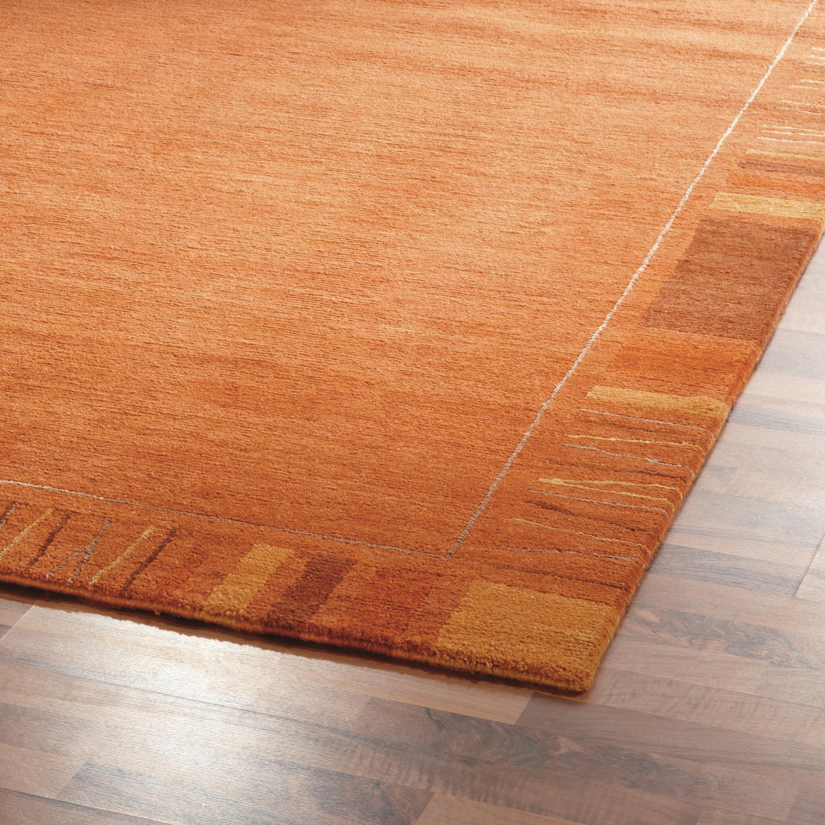 WOLLTEPPICH 200/300 cm Sean Silk Mata Kupferfarben  - Kupferfarben, Basics, Textil (200/300cm) - Cazaris