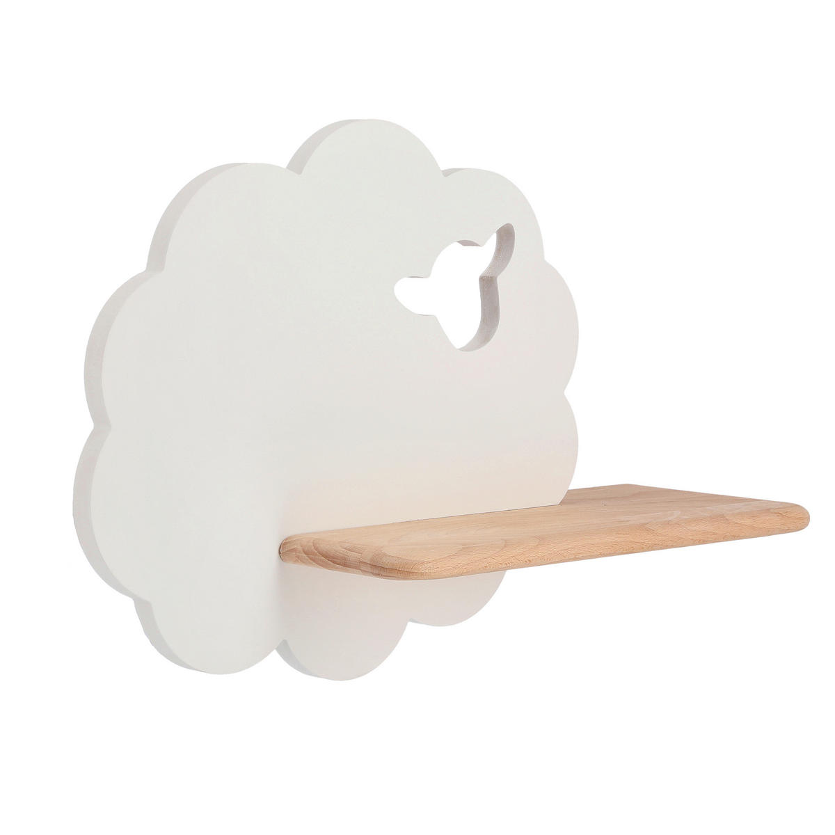 KINDERWANDLEUCHTE 36/12/24 cm   - Weiß, Basics, Holz/Holzwerkstoff (36/12/24cm)
