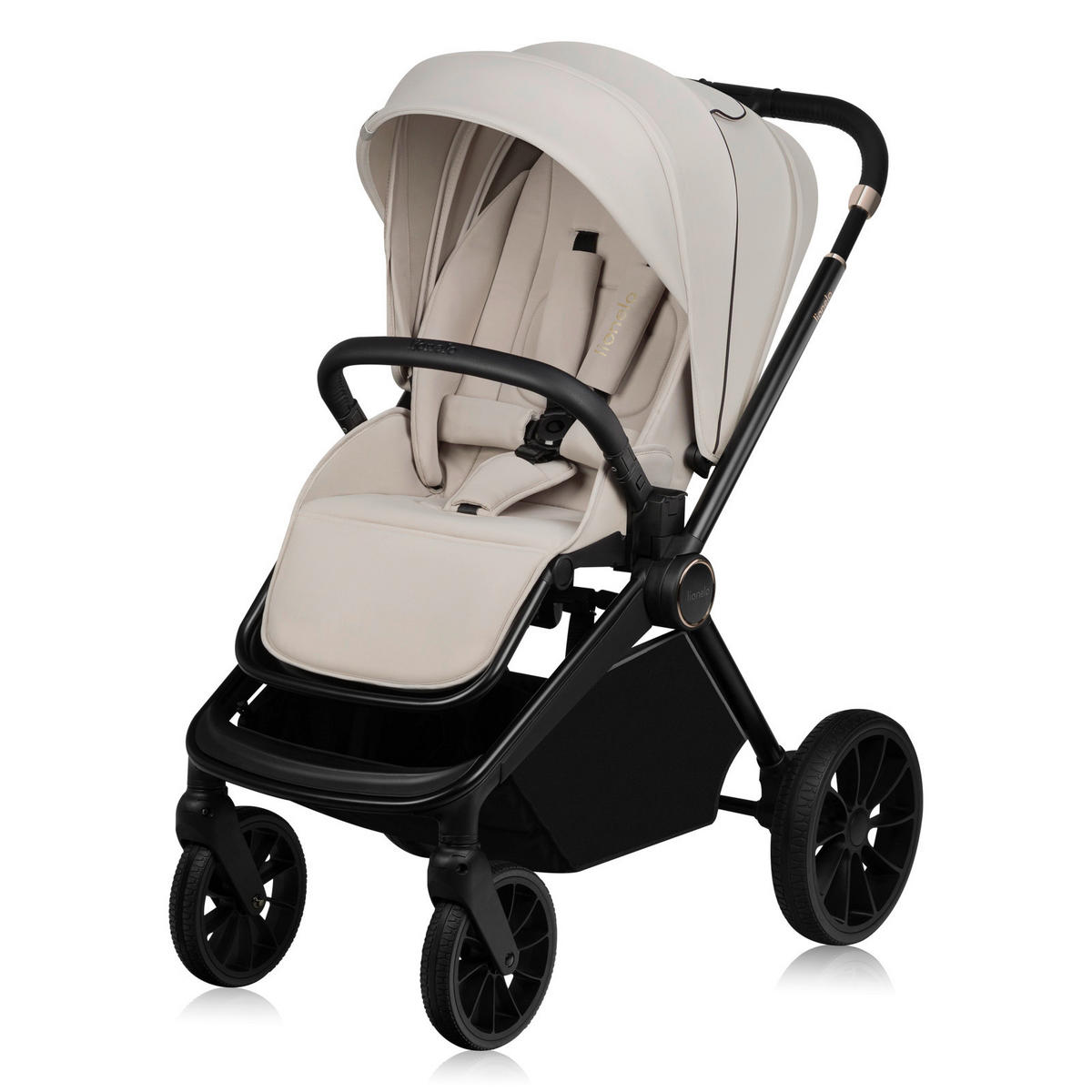 KINDERWAGENSET  Mika Plus 2in1  Beige Sand  - Beige, Basics (93/62/110cm) - Lionelo
