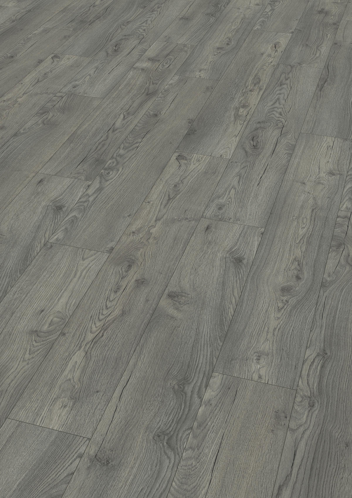 LAMINATBODEN Avery Eiche grau EGGER Nature Sense Aqua  per  m² - Eichefarben/Dunkelgrau, KONVENTIONELL, Holzwerkstoff (129.2/19.3/1cm) - Egger Holzwerkstoffe