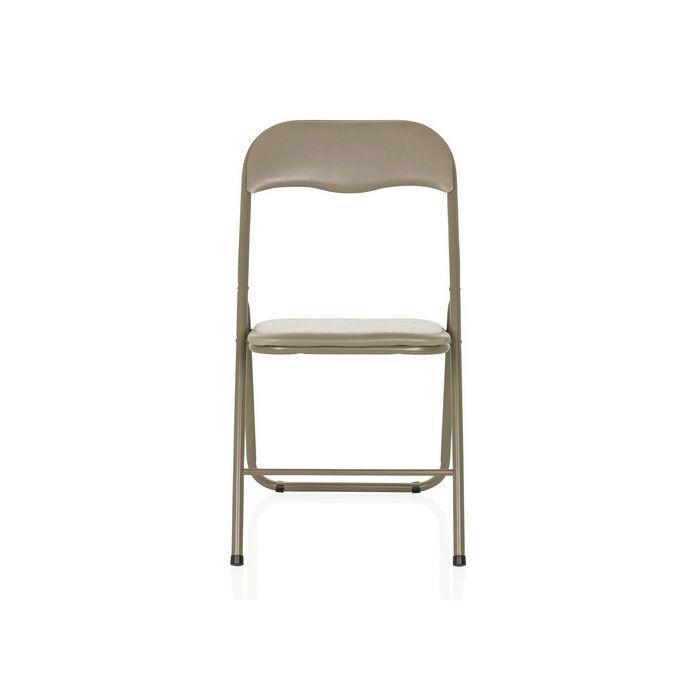 KLAPPSTUHL Taupe  - Taupe, MODERN, Metall (44/81/48cm) - MID.YOU