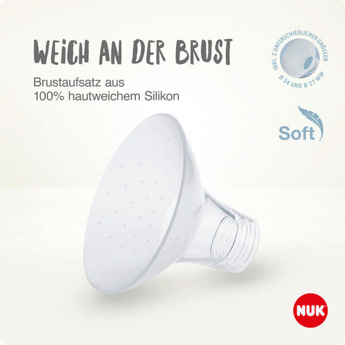 MILCHPUMPE   - Basics (12,7/26,7/14,8cm) - NUK