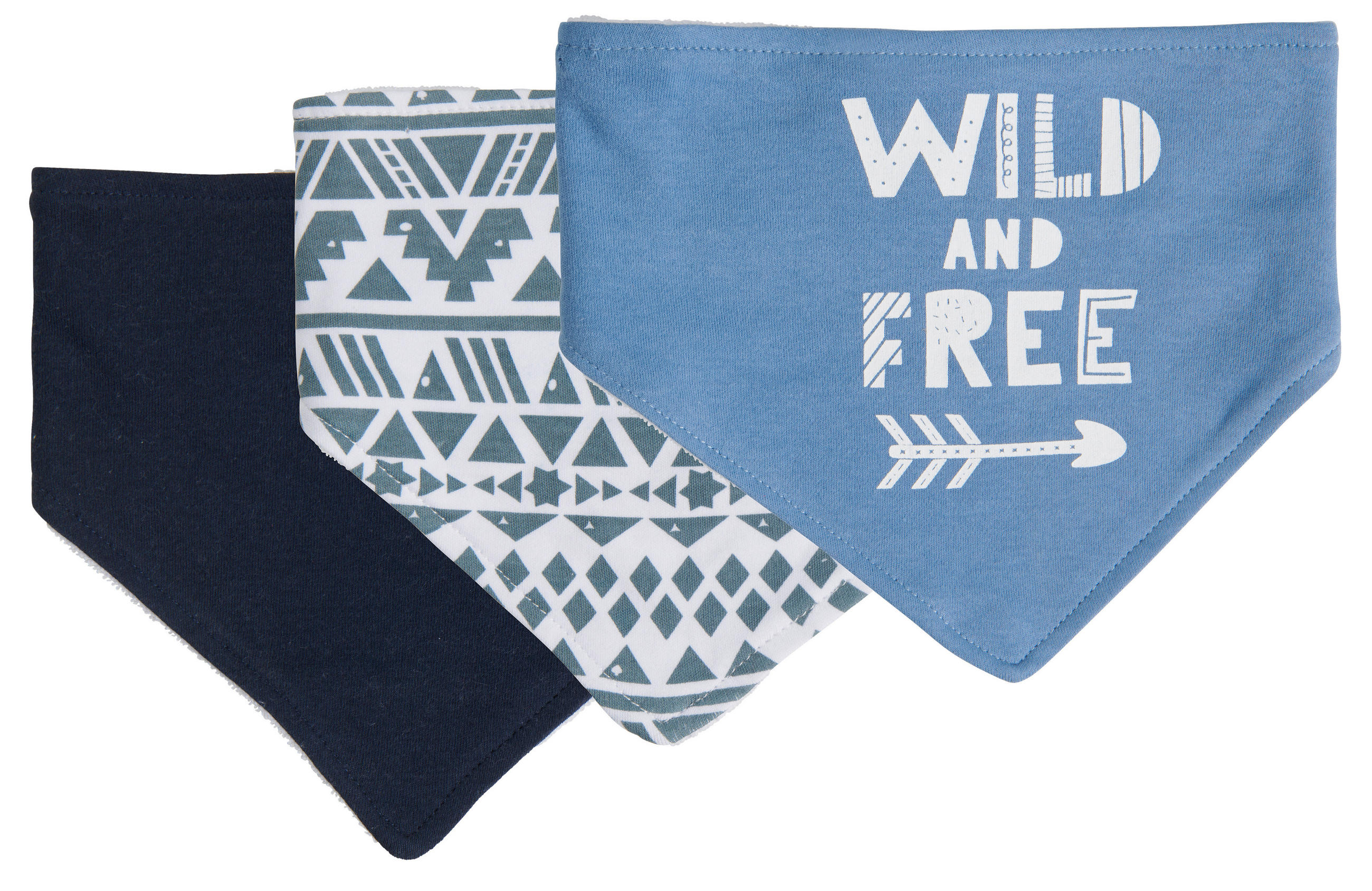 LÄTZCHEN  - Blau, Basics, Textil - Patinio