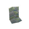 SESSELAUFLAGENSET Blume  - Blau/Grau, Basics, Textil (48/5/118cm)