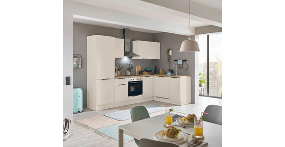 ECKKÜCHE 280/175 cm  in Kaschmir  - Kaschmir/Schwarz, Basics, Holzwerkstoff/Metall (280/175cm) - Xora