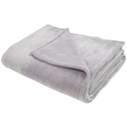 KUSCHELDECKE 150/200 cm - Hellgrau, Basics, Textil (150/200cm) - Novel