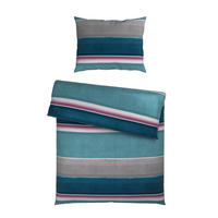 BETTWÄSCHE CUBY Satin 140/200 cm  - Petrol, KONVENTIONELL, Textil (140/200cm) - Esposa