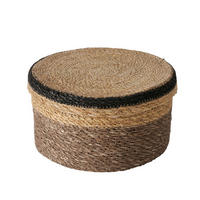 DEKOKORB - Schwarz/Braun, Basics, Naturmaterialien (16/10cm)