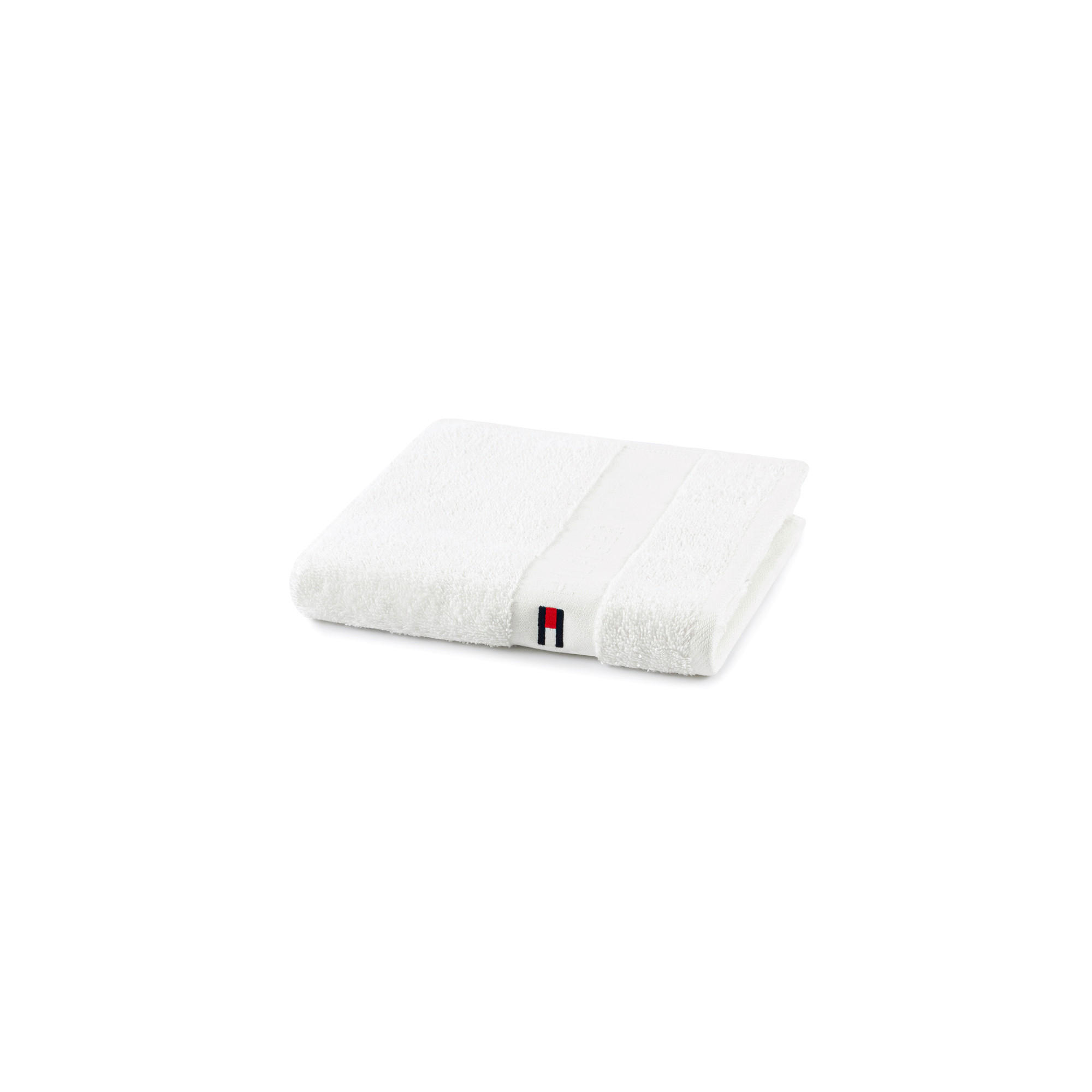 HANDTUCH Plain Weiß  - Weiß, Basics, Textil (50/100cm) - Tommy Hilfiger