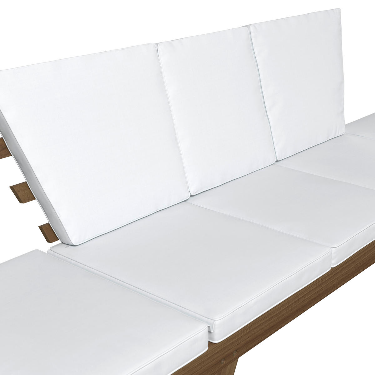 GARTENBANK 209/71/82 cm  in Akaziefarben  - Beige/Akaziefarben, MODERN, Holz (209/71/82cm) - Ambia Garden