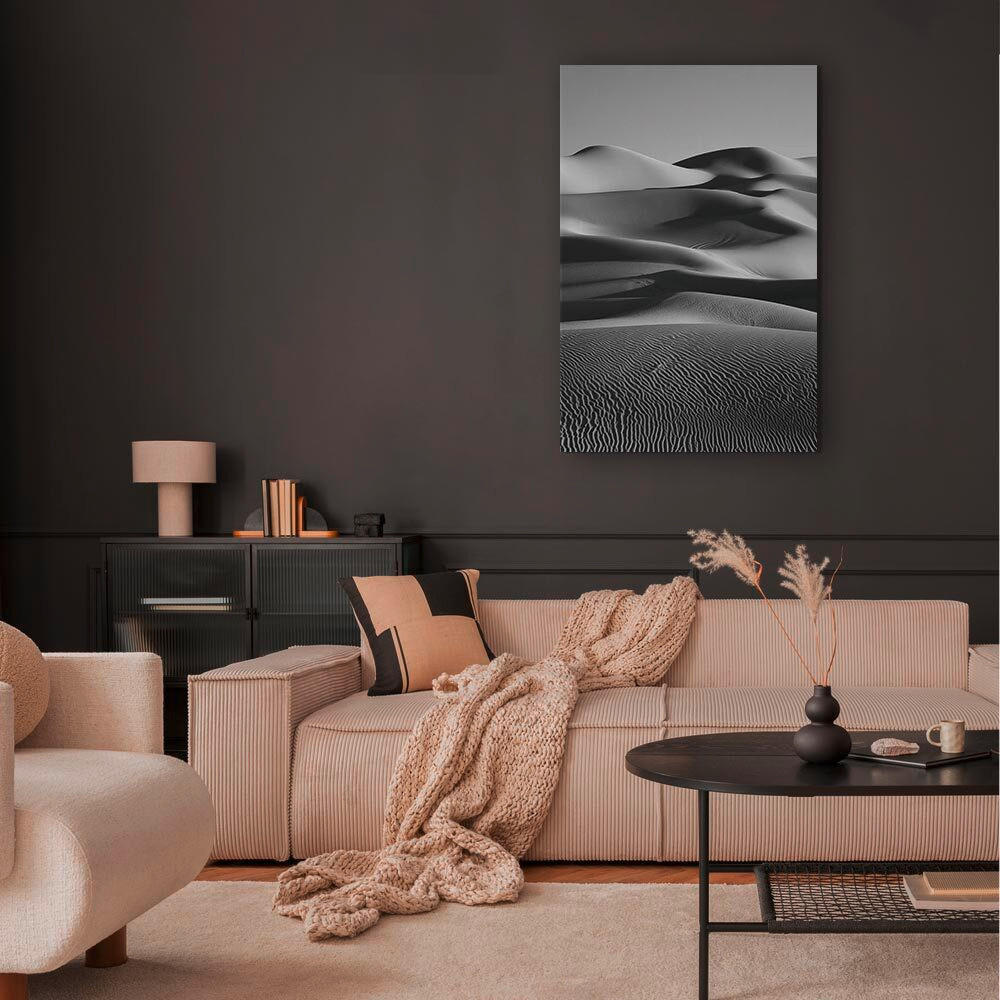 LEINWANDBILD Landschaft & Natur 40/60/1,2 cm  - Schwarz/Grau, Basics, Holzwerkstoff/Textil (40/60/1,2cm) - artgeist