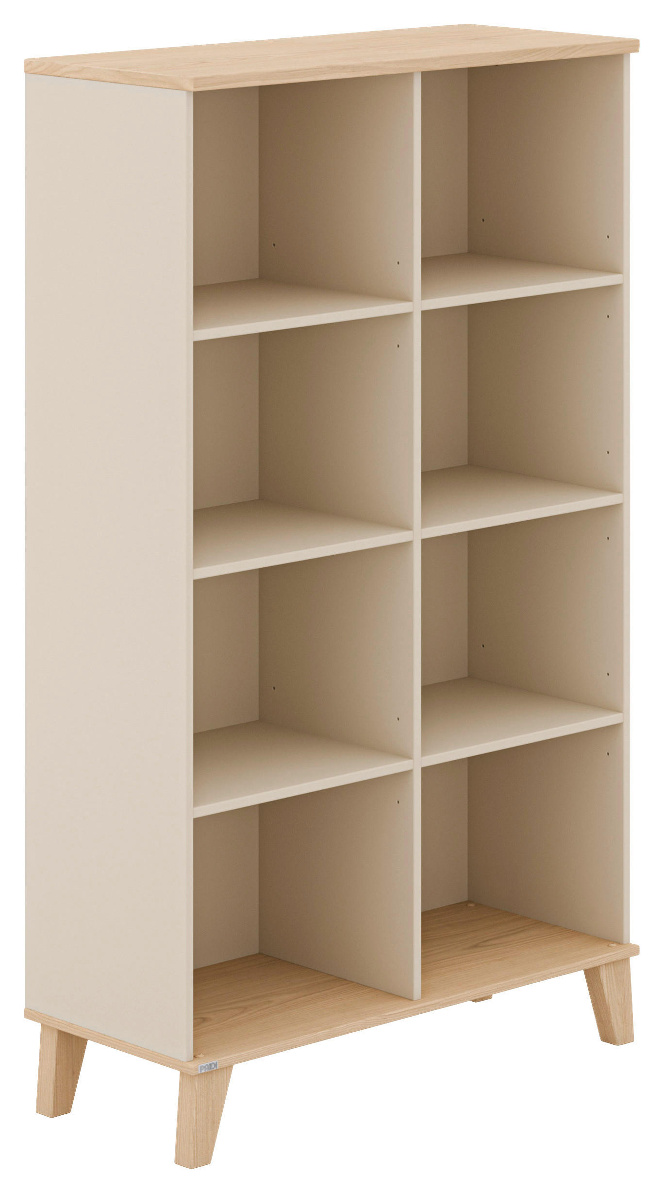 STANDREGAL Naturfarben, Beige, Kaschmir  - Kaschmir/Beige, Design, Holzwerkstoff (94,8/160,9/39,6cm) - Paidi