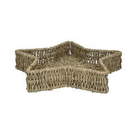 SERVIERTABLETT Metall, Naturmaterialien  - Naturfarben, LIFESTYLE, Naturmaterialien/Metall (30/5cm) - X-Mas