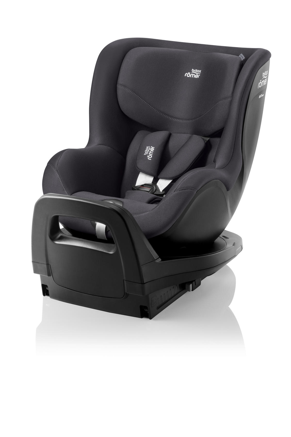 REBOARDER-KINDERSITZ Dualfix Pro M  - Dunkelgrau, Basics, Textil (44/48/74cm) - Britax Römer