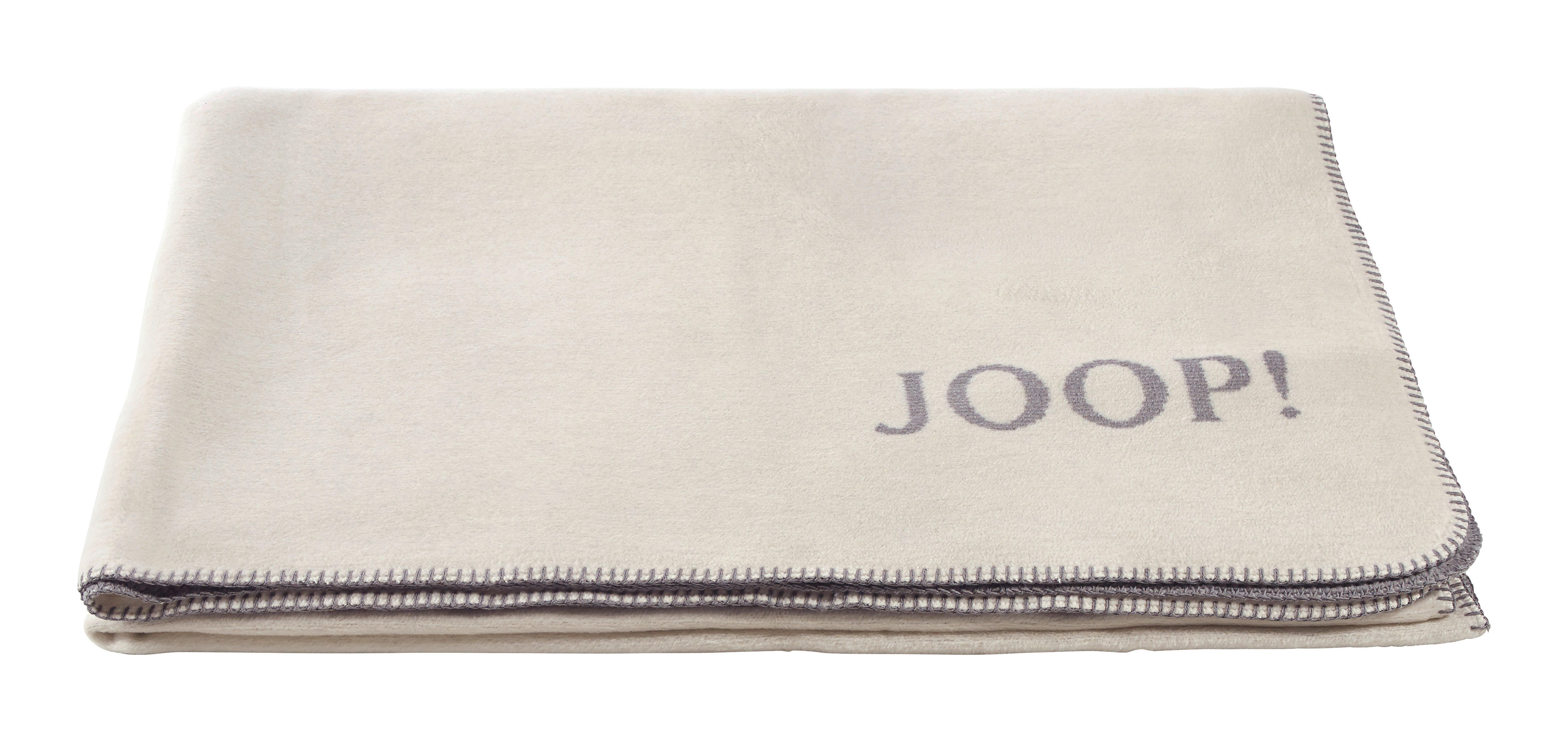 WOHNDECKE Melange Doubleface 150/200 cm  - Hellgrau/Naturfarben, Design, Textil (150/200cm) - Joop!