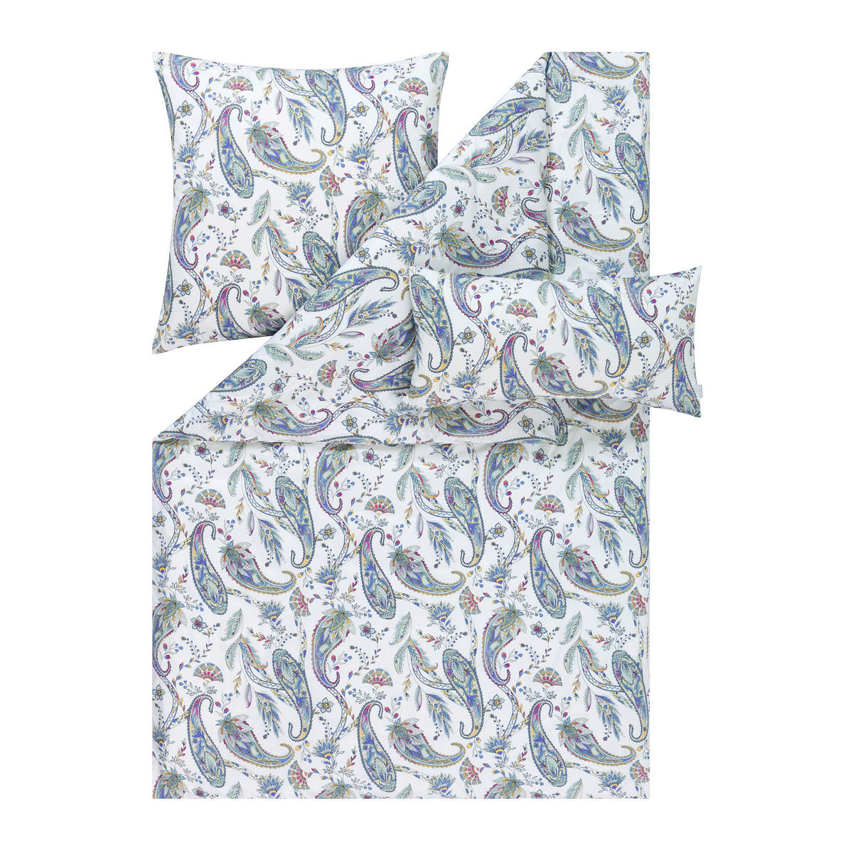 BETTWÄSCHE Exquisit Satin 135/200 cm  - Multicolor, Design, Textil (135/200cm) - Estella
