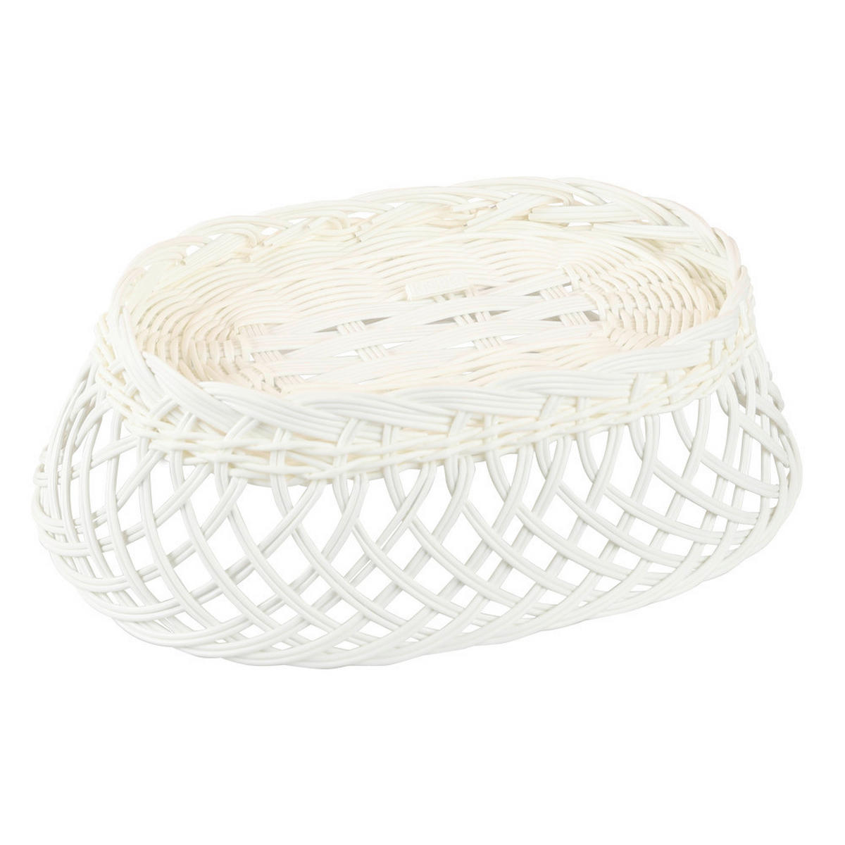 BROTKORB 5ER PACK - Weiß, Basics, Kunststoff (31/8,5/23,5cm) - Kesper