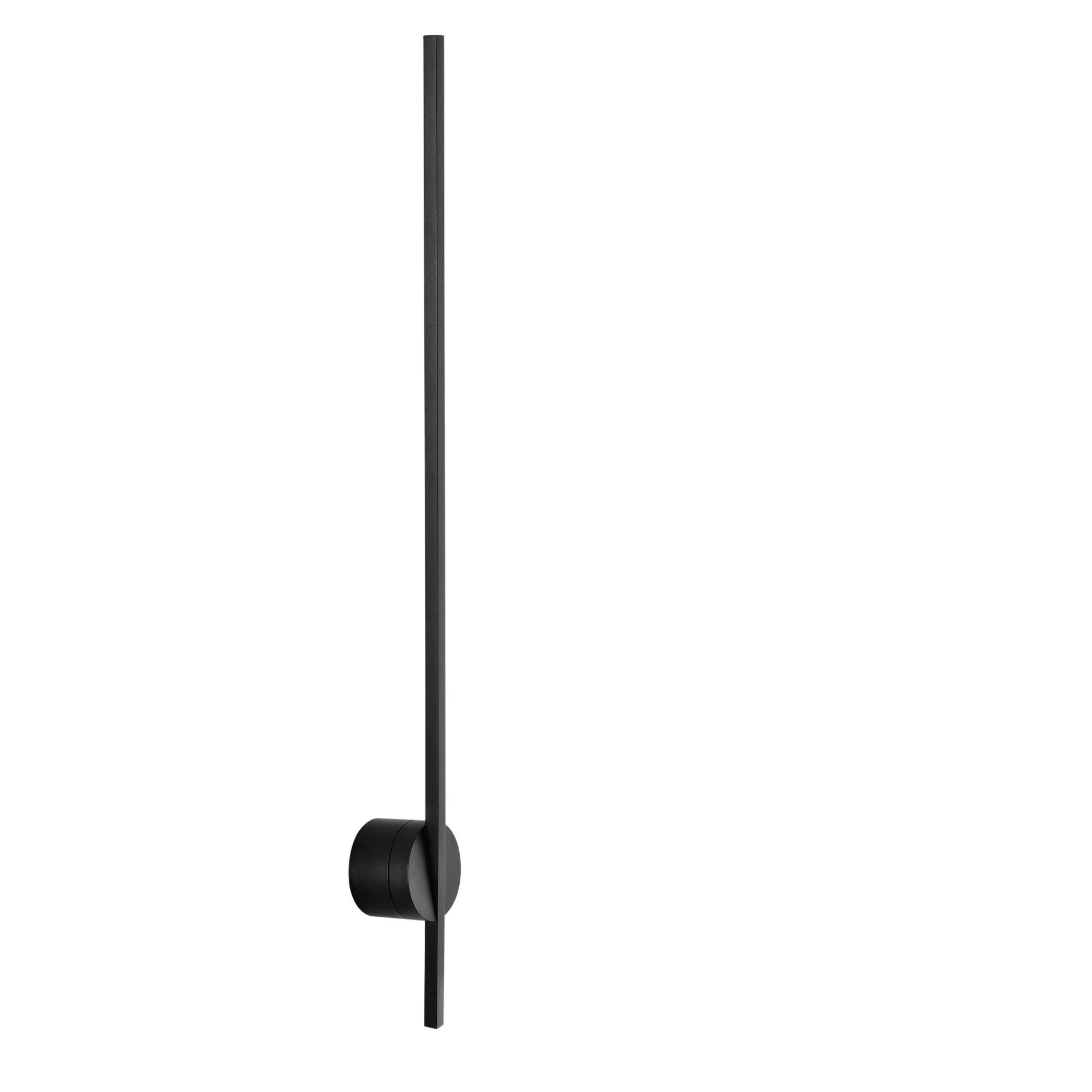 Luce ambiente Design Led-Wandleuchte Luce Ambiente e Design Schwarz, Weiß 8x78.8x15 cm