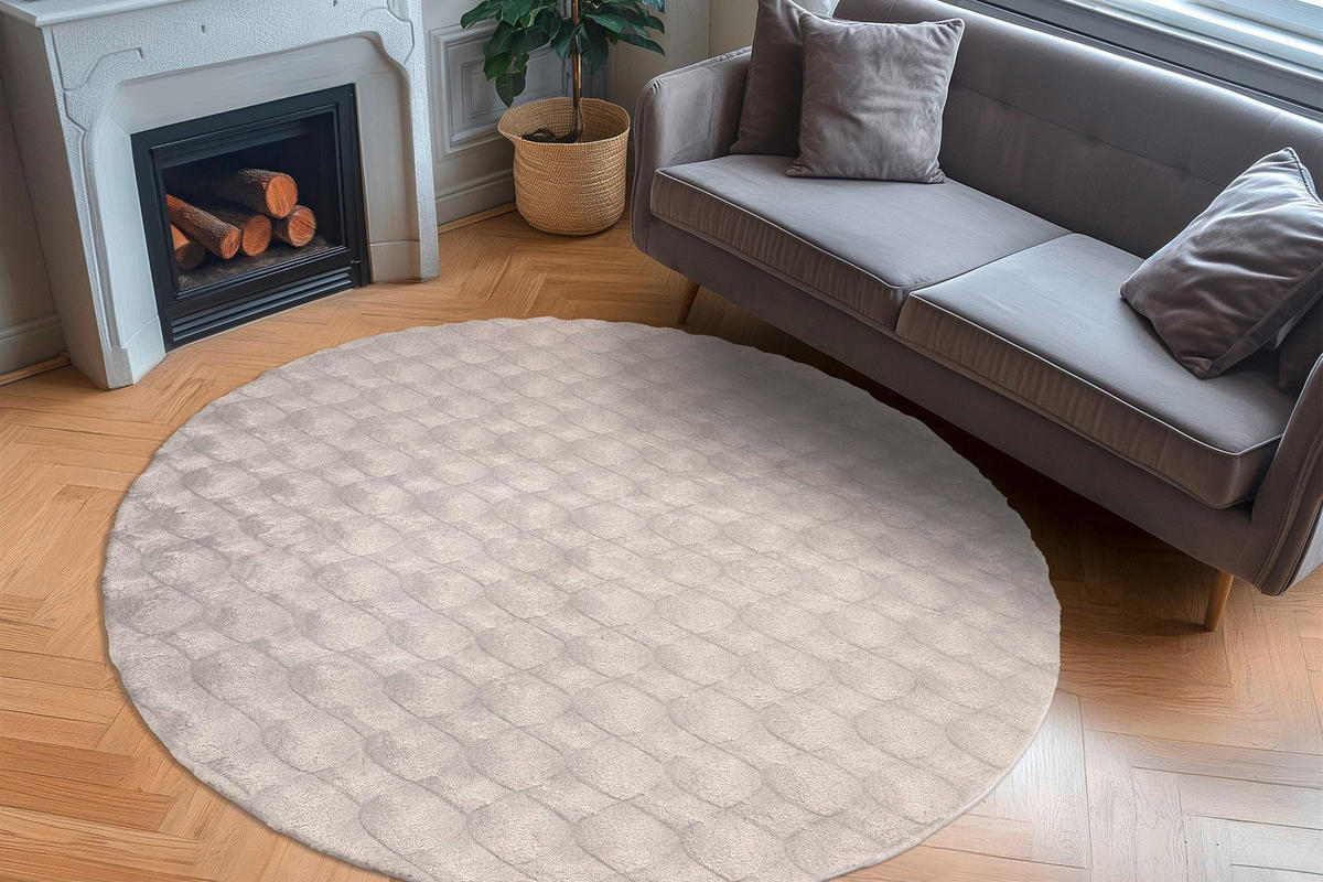 HOCHFLORTEPPICH 200/200 cm My Diamond Grau  - Grau, Basics, Textil (200/200cm) - Obsession