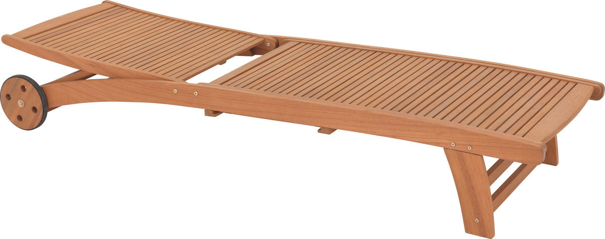 LEŽALJKA VRTNA  prirodne boje  drvo      - prirodne boje, Romantično / ladanjski, drvo (70/32/84/195cm) - Ambia Garden