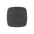 COUCHTISCH Klarglas 75/75/40 cm quadratisch Grau, Schwarz  - Schwarz/Grau, Basics, Glas/Keramik (75/75/40cm) - Xora