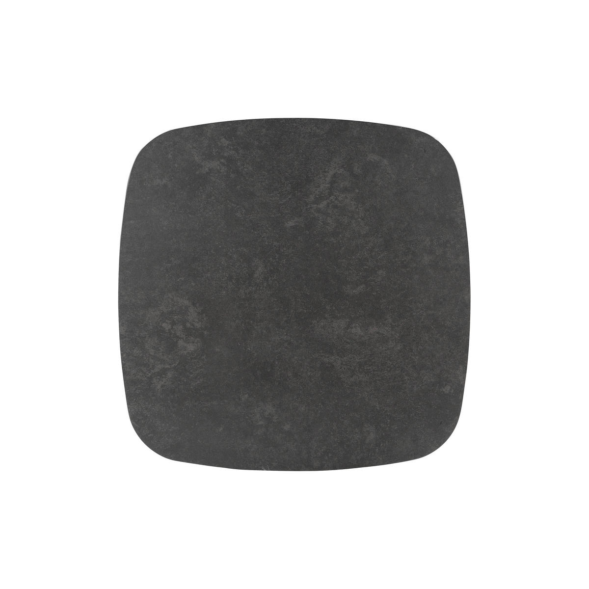 COUCHTISCH Klarglas 75/75/40 cm quadratisch Grau, Schwarz  - Schwarz/Grau, Basics, Glas/Keramik (75/75/40cm) - Xora