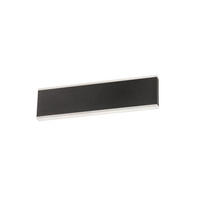 LED VÄGGLAMPA Muur 10/8/2 cm   - vit/svart, Modern, metall/plast (10/8/2cm) - Fischer & Honsel