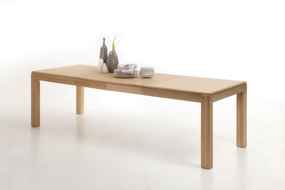 ESSTISCH in Holz, Holzwerkstoff 160-260/90/77 cm  - Eichefarben, Design, Holz/Holzwerkstoff (160-260/90/77cm) - Livetastic