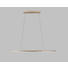 LED-HÄNGELEUCHTE - Eichefarben, Design, Metall (101-124/140cm)