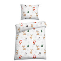 BETTWÄSCHE 2-teilig Flanell 140/200 cm  - Weiß, Basics, Textil (140/200cm) - Florella