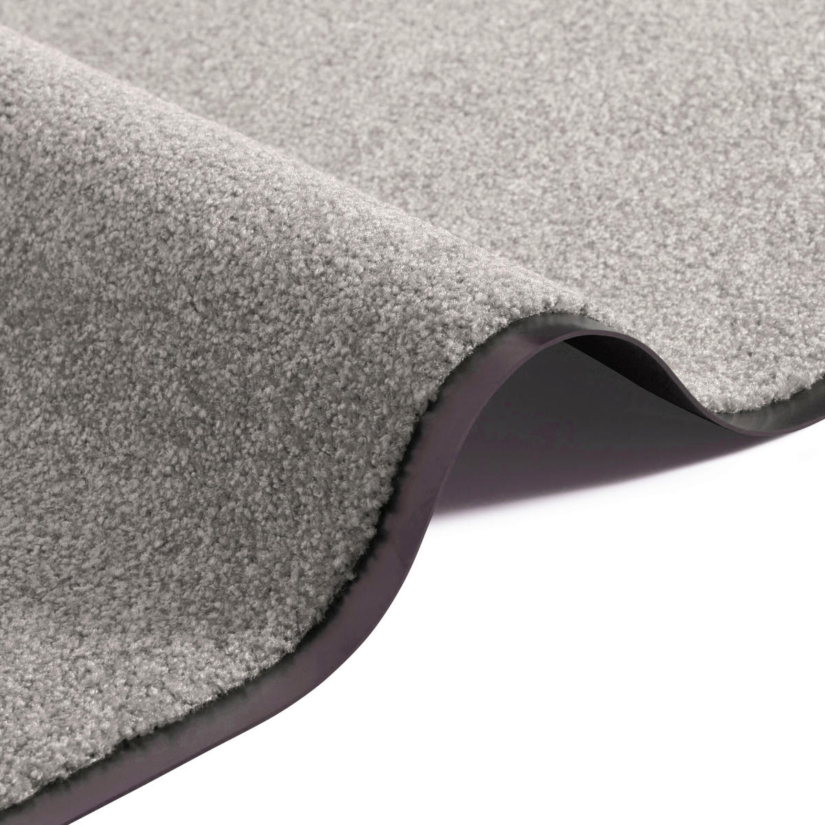 SCHMUTZFANGMATTE  40/60 cm  Hellgrau  - Hellgrau, Basics, Kunststoff/Textil (40/60cm)