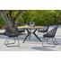 GARTENTISCH 140/76/ cm - Anthrazit/Teakfarben, Design, Holz/Metall (140/76/cm) GARTENTISCH 140/76/ cm - Anthrazit/Teakfarben, Design, Holz/Metall (140/76/cm)