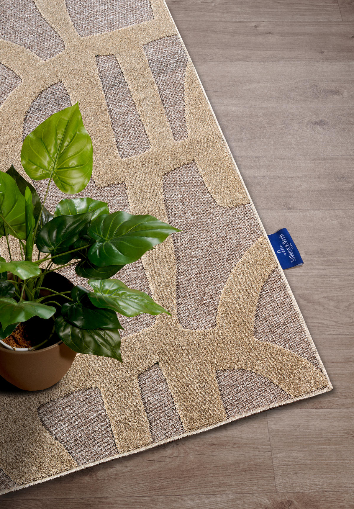 FLACHWEBETEPPICH 200/290 cm Kollektion 1879 Beige, Ecru  - Ecru/Beige, Design, Textil (200/290cm) - Villeroy & Boch