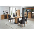 HIGHBOARD  in 154/138/42 cm  - Eichefarben/Anthrazit, Natur, Glas/Holz (154/138/42cm) - Waldwelt