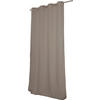 WÄRMESCHUTZVORHANG Verdunkelung 145/260 cm   - Taupe, Design, Textil (145/260cm)