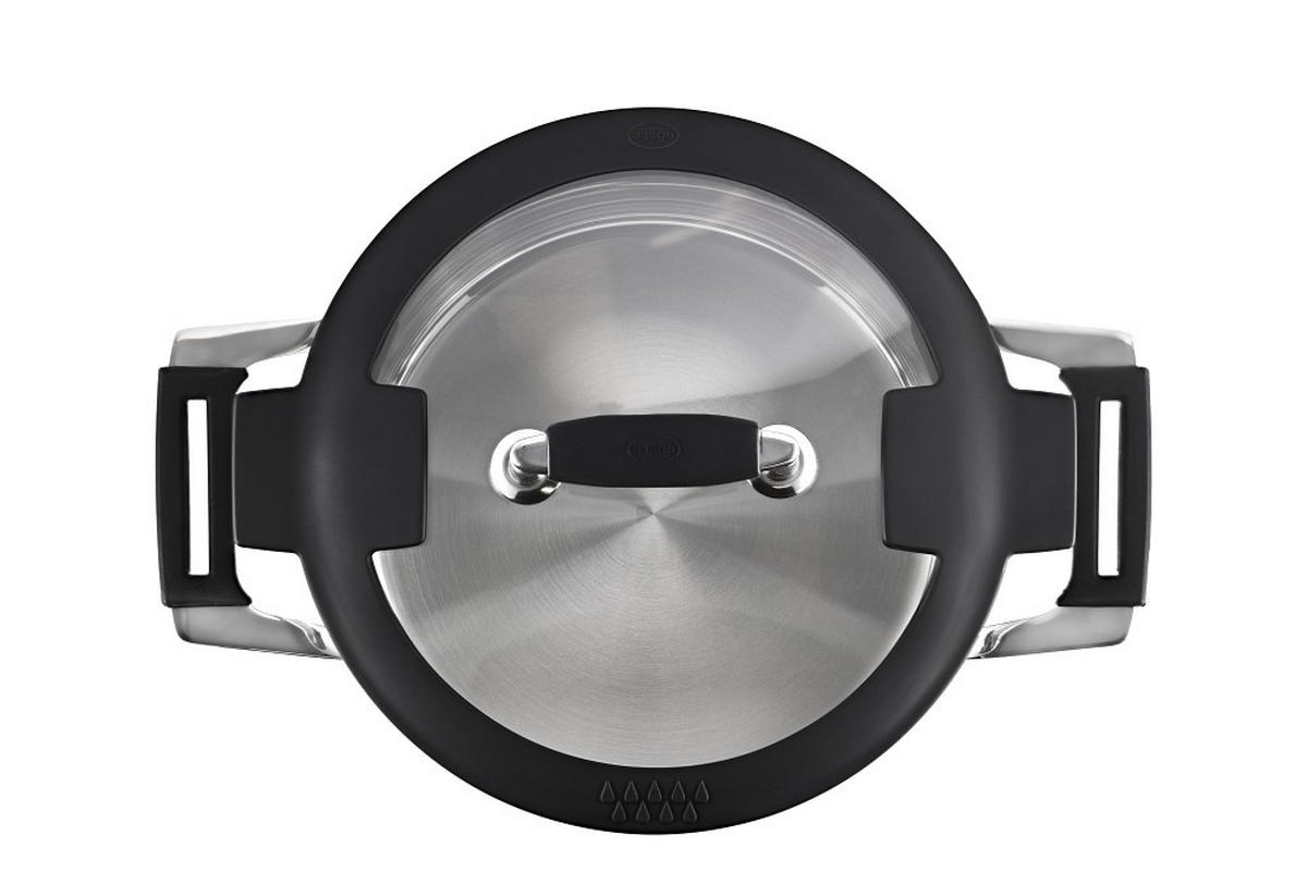 KOCHTOPF Silence Pro 3,5 L  - Edelstahlfarben, Basics, Metall (30,5/21,5/17cm) - Rösle