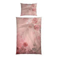 BETTWÄSCHE TANJA Satin 140/200 cm  - Hellrosa, KONVENTIONELL, Textil (140/200cm) - Novel
