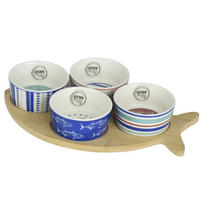 SERVIERSCHALENSET   - Basics (28,50/18,50/4,60cm)