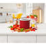 PASTATOPF Edelstahl 8,5 L - Rot, Basics, Glas/Metall (24cm) - Silit PASTATOPF Edelstahl 8,5 L - Rot, Basics, Glas/Metall (24cm) - Silit