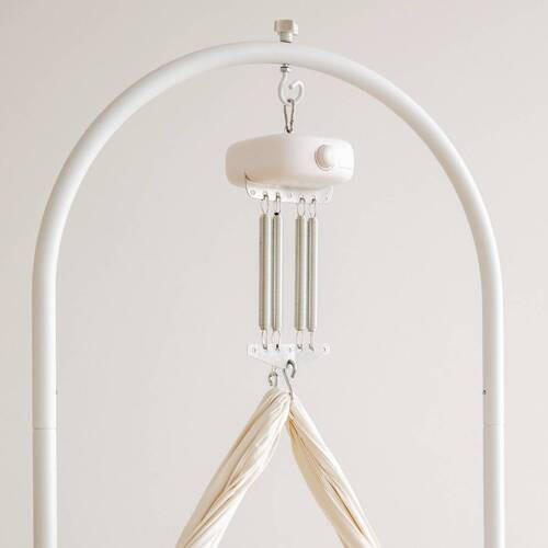 FEDERWIEGENZUBEHÖR   - Weiß, Basics, Kunststoff/Metall (15/44/14cm) - swing2sleep