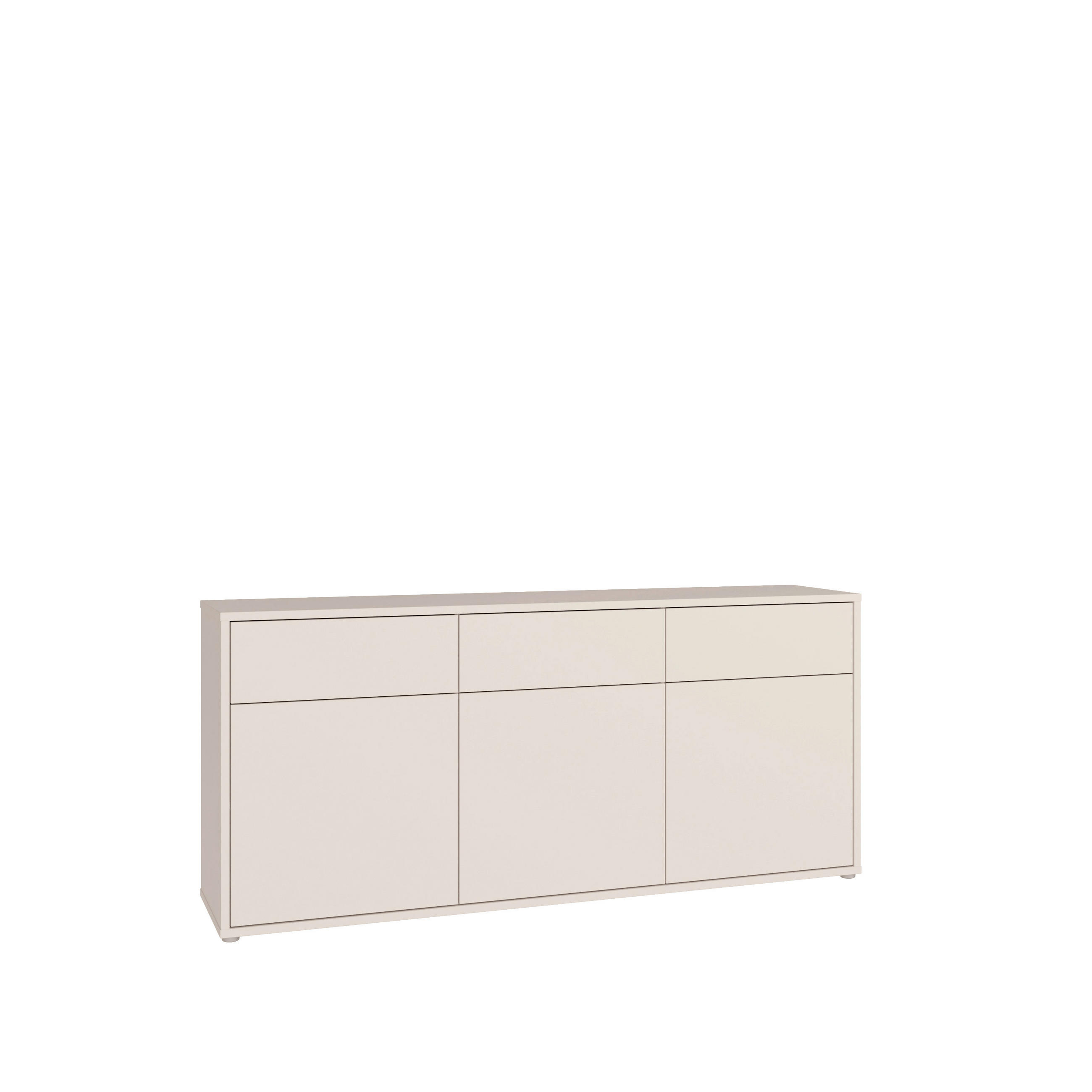 SIDEBOARD  184,2/83,1/41,5 cm 3 Schublade(n)  - Sandfarben/Grau, MODERN, Holzwerkstoff/Kunststoff (184,2/83,1/41,5cm) - Carryhome