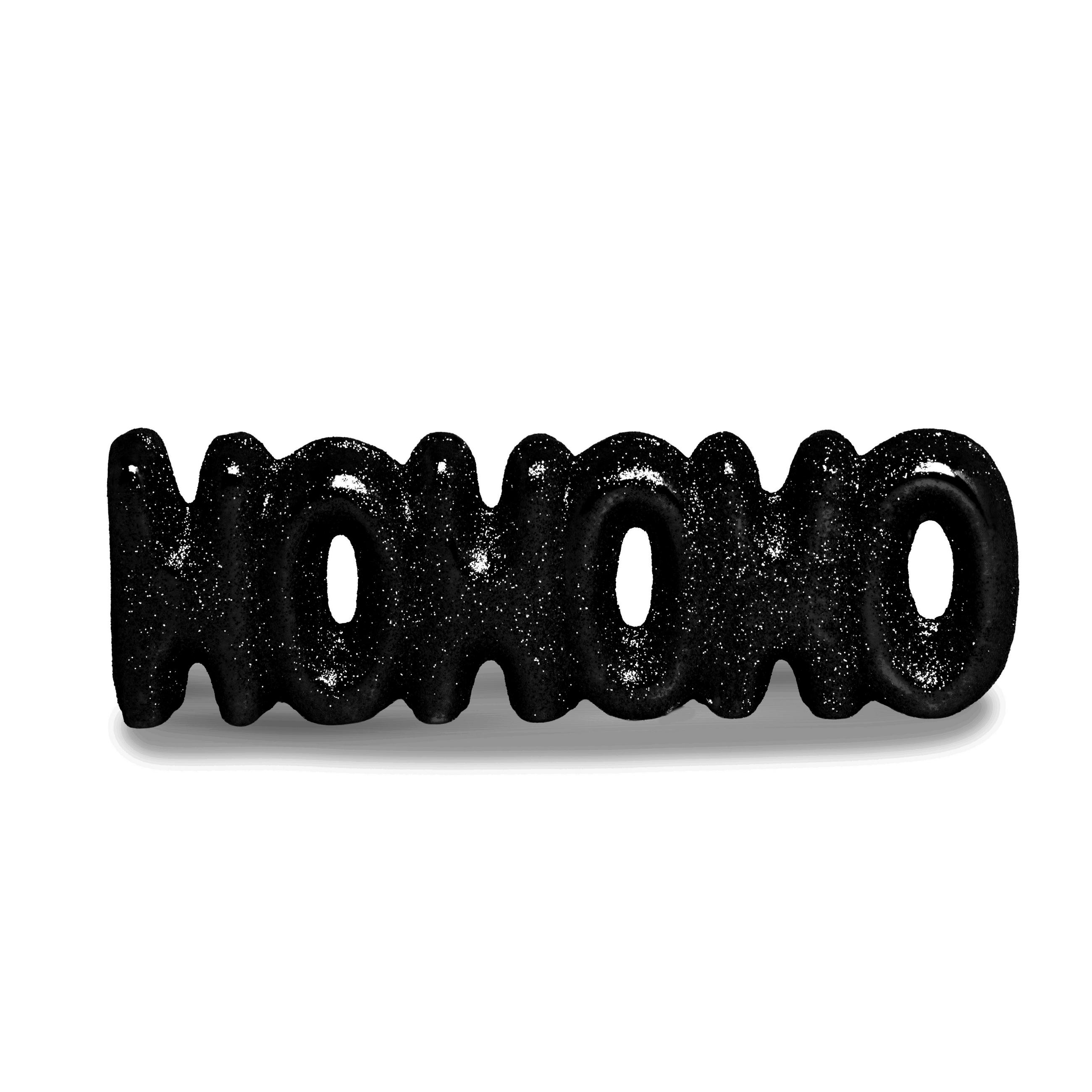 DEKOSCHRIFTZUG - Schwarz, Basics, Kunststoff (22/4/7cm)