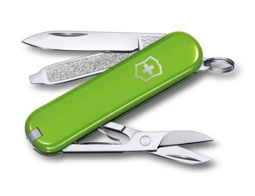 TASCHENMESSER 5.8/1.8/0,9 cm  - Hellgrün, Basics, Metall (5.8/1.8/0,9cm) - Victorinox