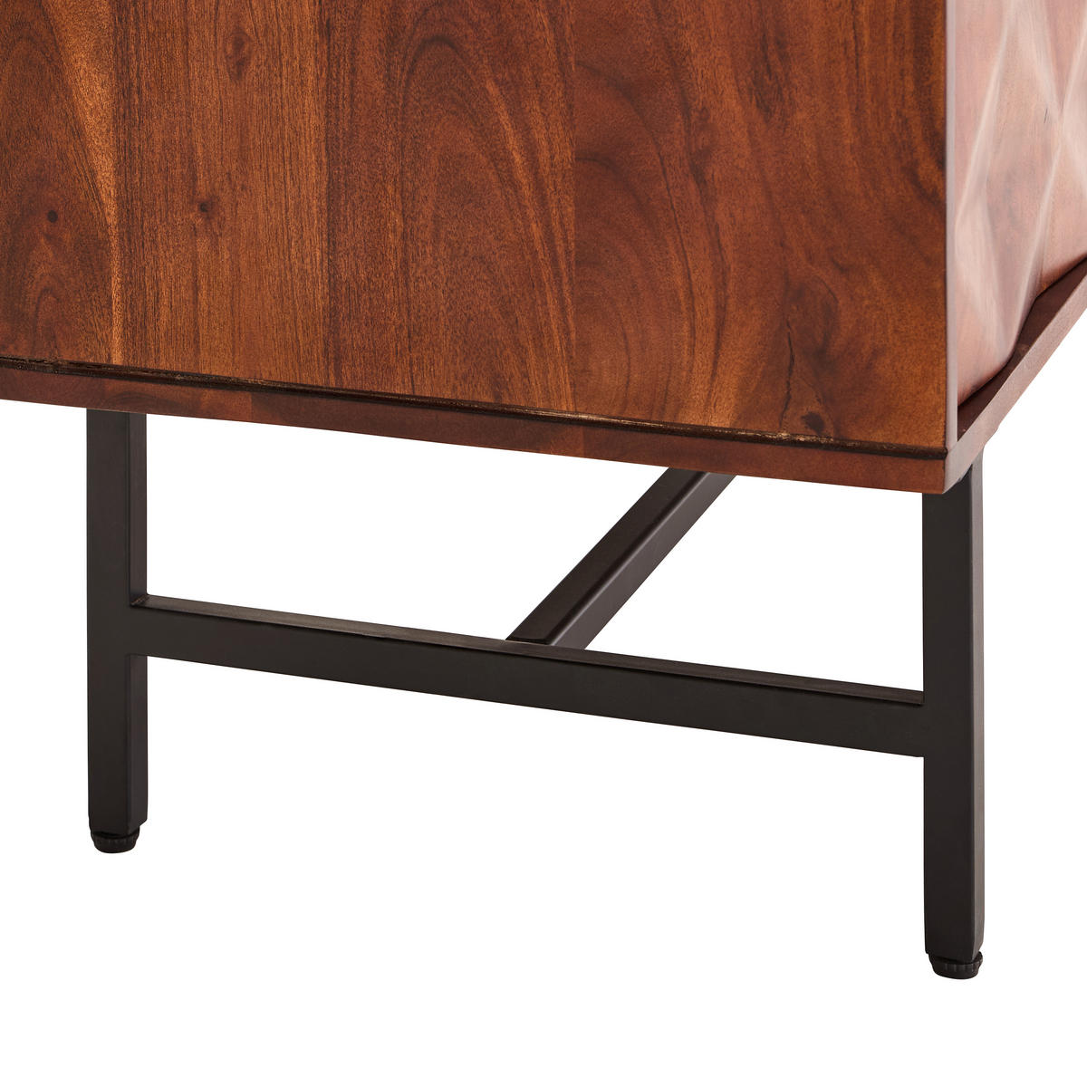 KOMMODE , 85/80/40 cm,  - Schwarz/Braun, KONVENTIONELL, Holz/Kunststoff (85/80/40cm) - Livetastic