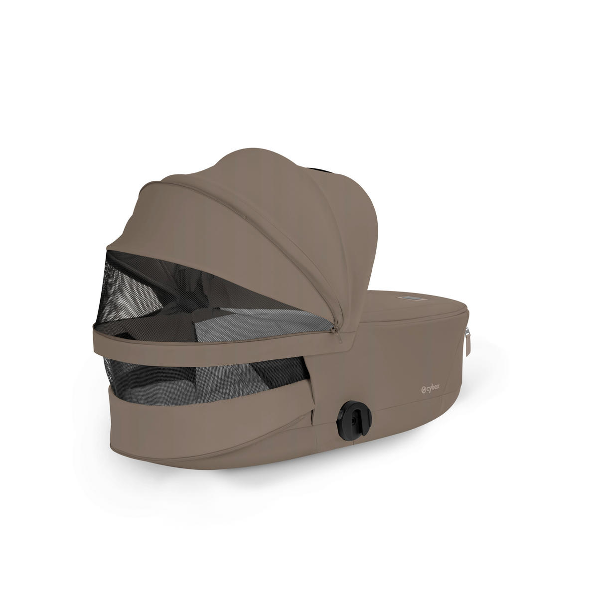 KOMBIKINDERWAGEN ePRIAM Comfort Matt Black  - Schwarz/Braun, Basics, Kunststoff/Textil (84-93,5/60/100-109cm) - cybex PLATINUM