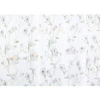 Perdea Tip Plasă  - gri deschis, Basics, textil (295cm)