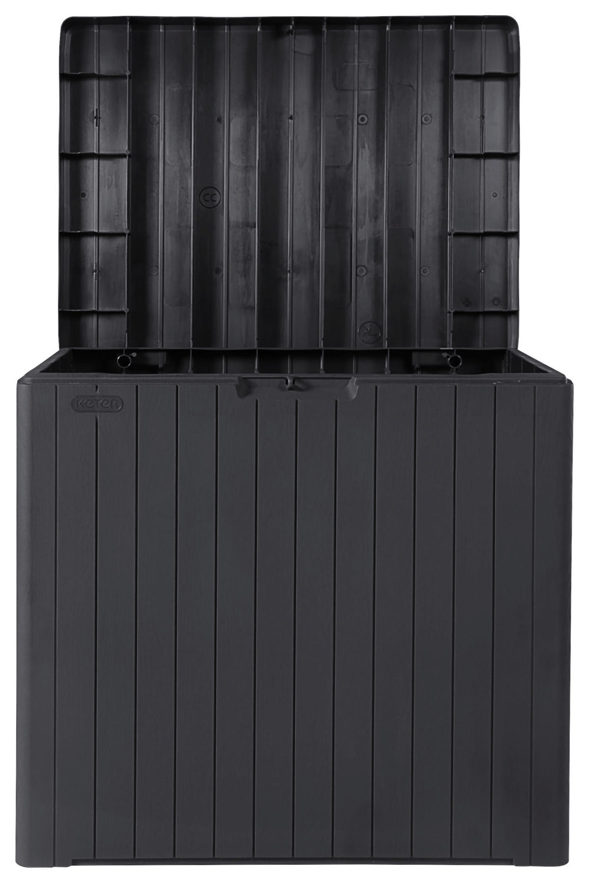 KISSENBOX 58/55/44 cm  - Anthrazit, Basics, Kunststoff (58/55/44cm)