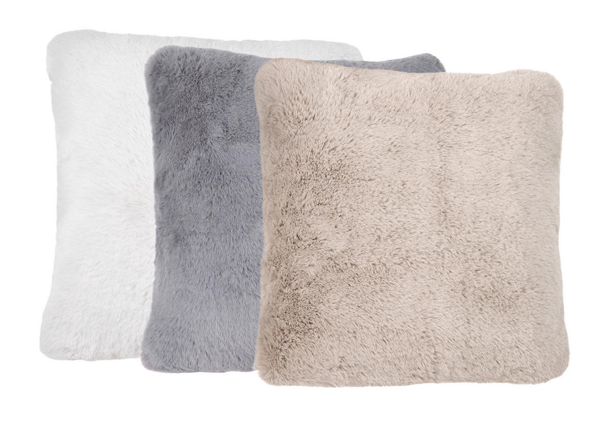 KISSENHÜLLE Secco 48/48 cm  - Weiß, Basics, Textil (48/48cm) - Dieter Knoll