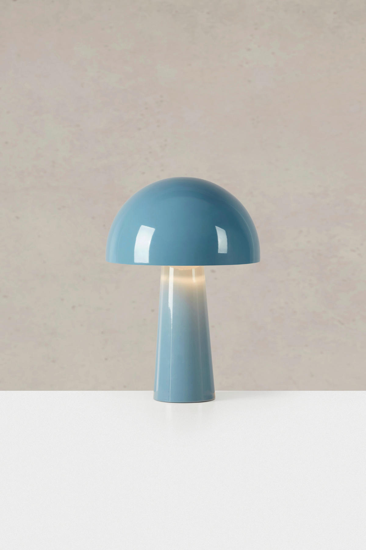 TISCHLEUCHTE Mantar 25/36 cm   - Pastellblau, Design, Metall (25/36cm) - Markslöjd